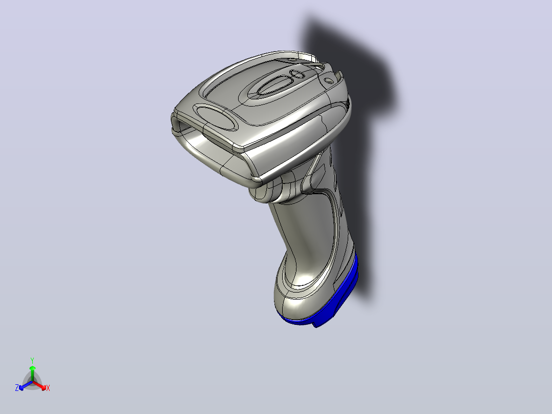 IDM161 Bluetooth手持式扫描枪主视图