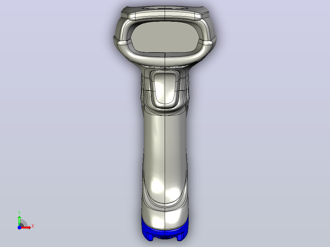 IDM161 Bluetooth手持式扫描枪前视图