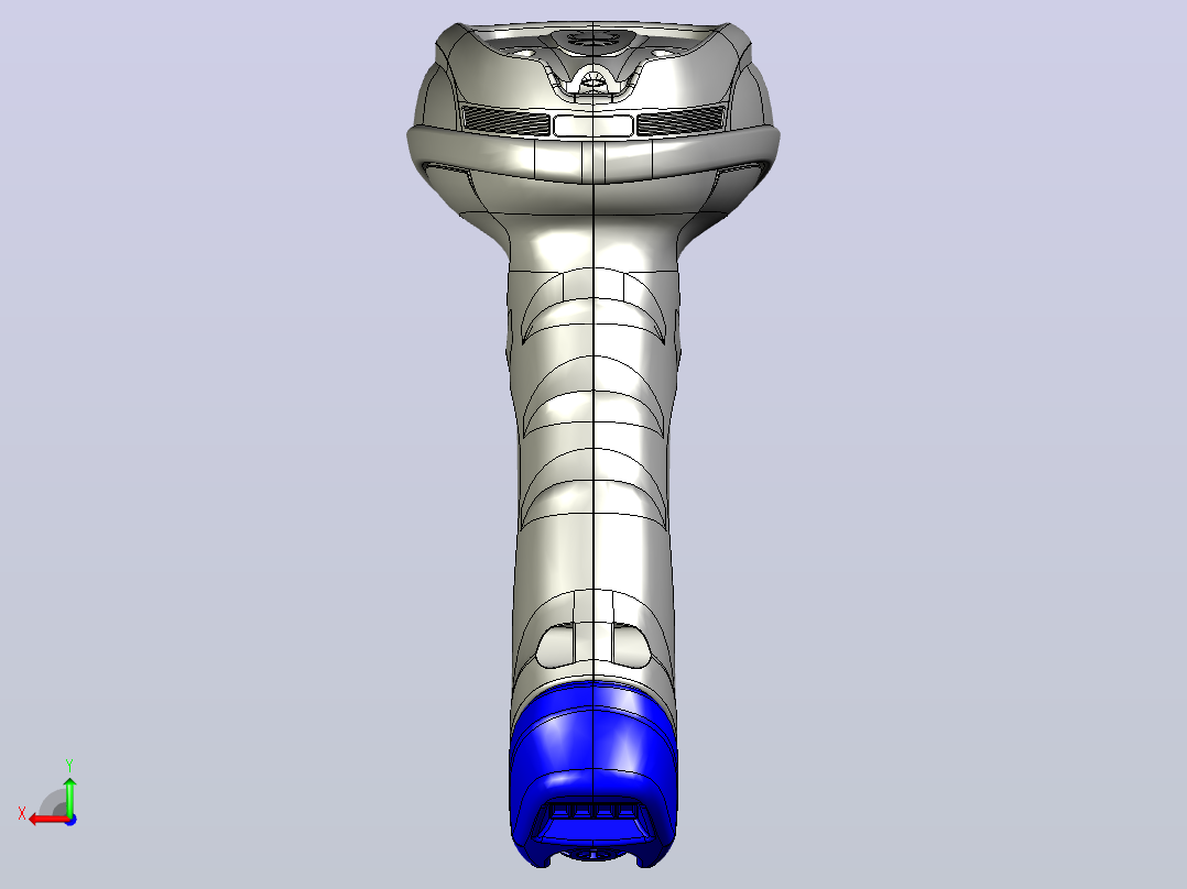IDM161 Bluetooth手持式扫描枪后视图