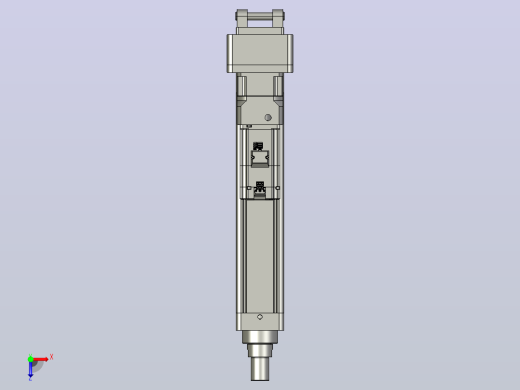 轻载电动缸TPA-ESR80-2510C-L300-MR-CB-W-P75-JX-C3俯视缩略图