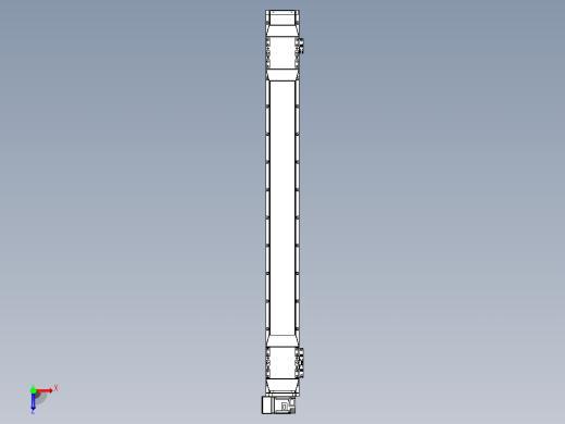 皮带直线轴双滑块型TPA-GCBS-120-P70-L450-LU-M20-N3俯视缩略图