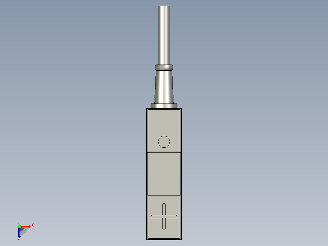 接近开关传感器PS12-4DN俯视图