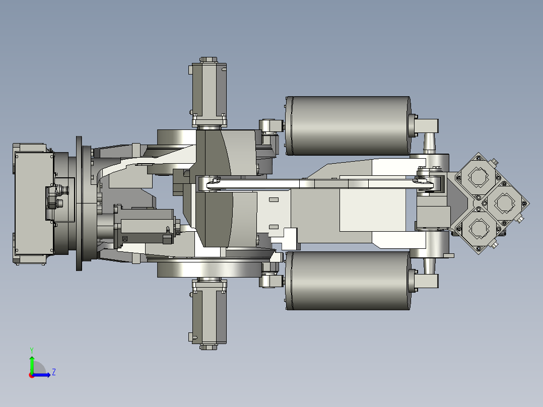 发那科fanuc m900ia 600左视图