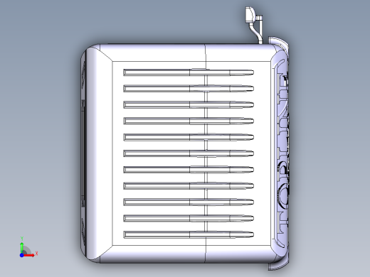catia斯堪尼亚scania r420卡车头3D图纸前视缩略图