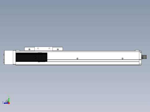 Toyo东佑达直线模组-ECH12-300-BL-100W+煞車右视缩略图