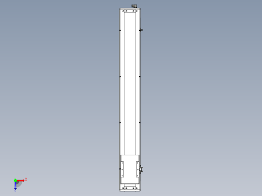 Toyo东佑达直线模组-ECH14-900-BM-400W+煞車俯视缩略图