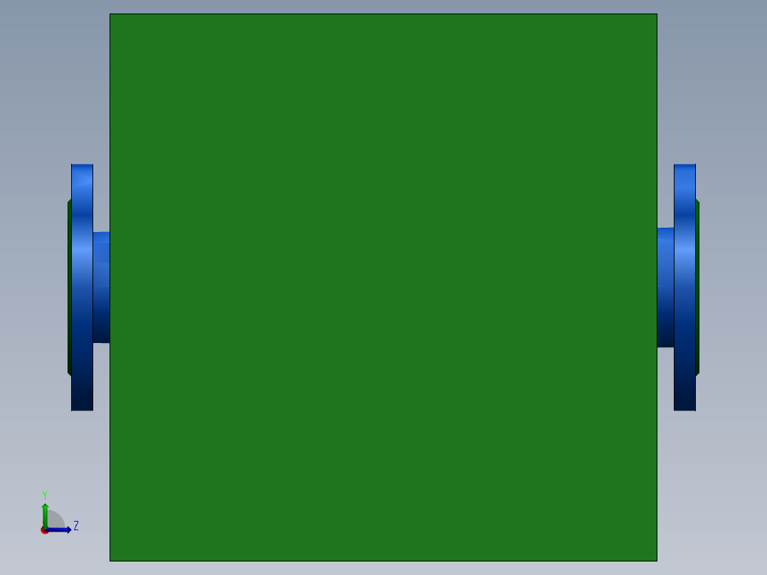 离心泵(立)左视图