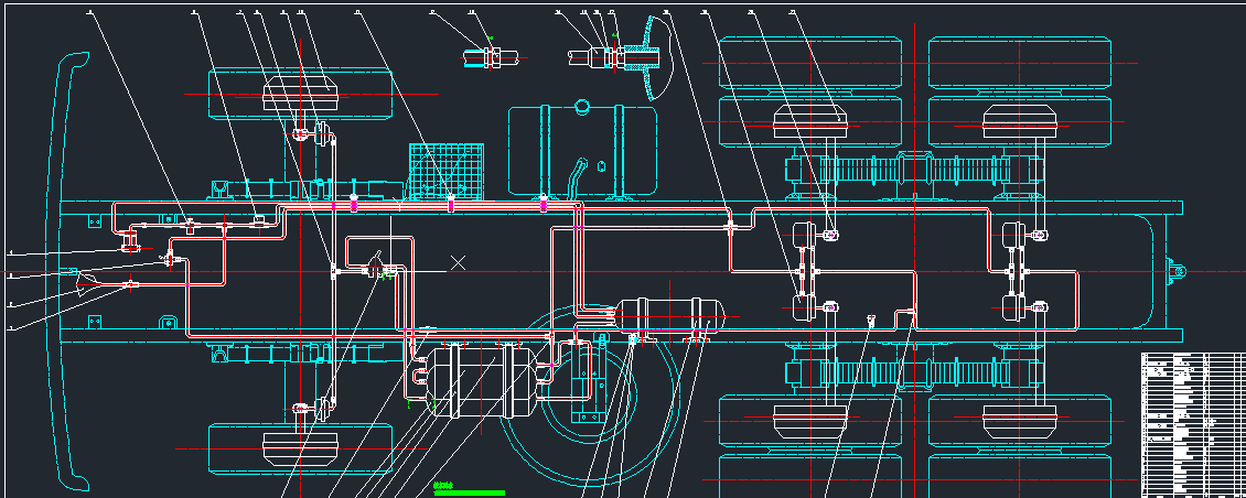 重型自卸车设计(底盘设计）