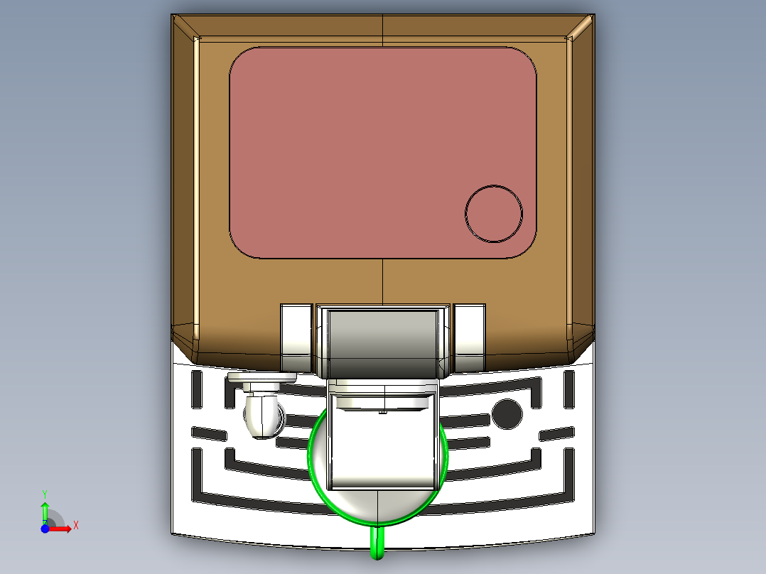 ID咖啡机前视图