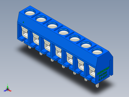 DEGSON DG306 系列 5.0 接线端子-DG306-5.0-07P-12-00AH