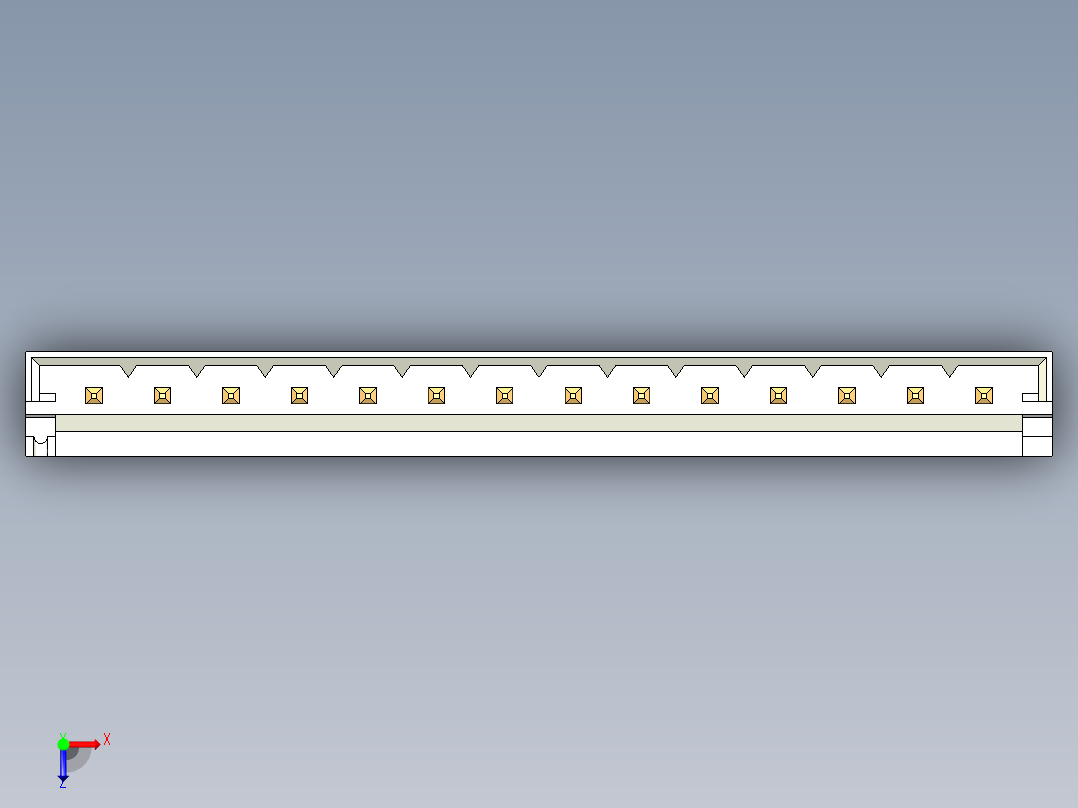JST-B14B-EH-A俯视图