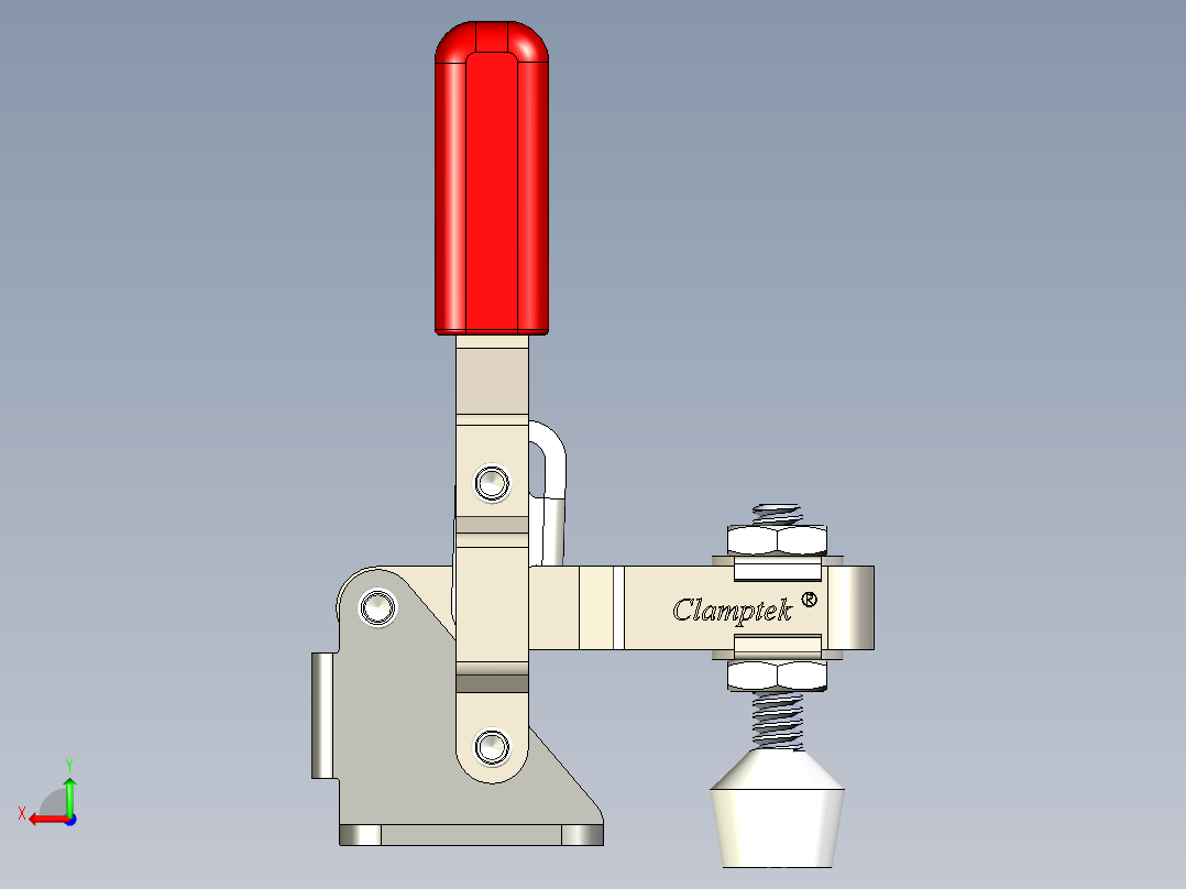 CH-101-A手动拨动夹后视图