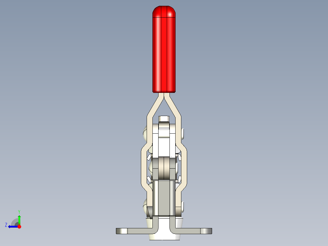 CH-101-A手动拨动夹右视图