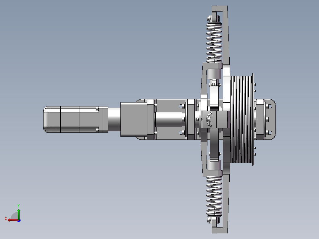 战斗机模型后视图