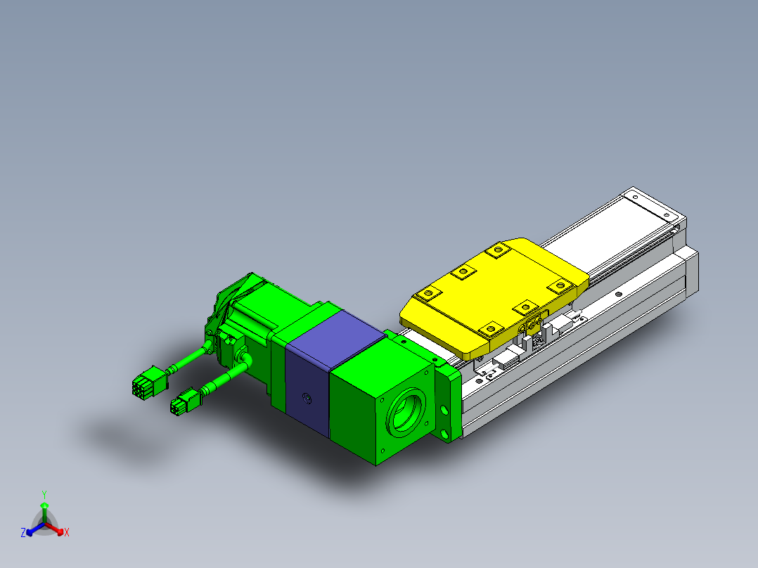 GTA内嵌同步带全封闭GTA8-BR-400W主视图