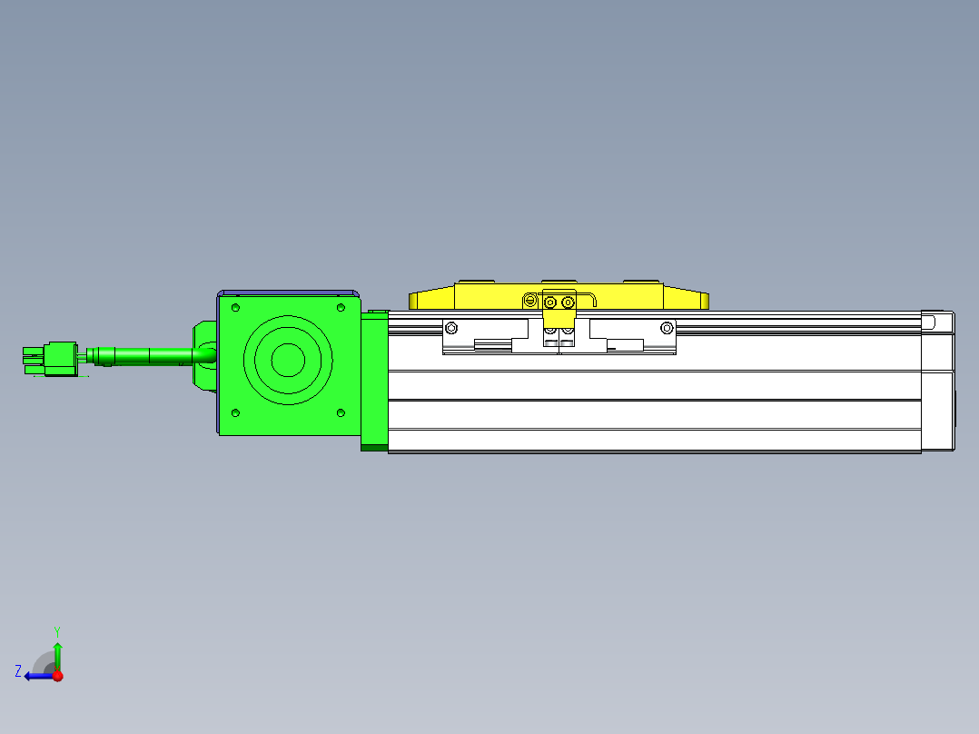 GTA内嵌同步带全封闭GTA8-BR-400W右视图