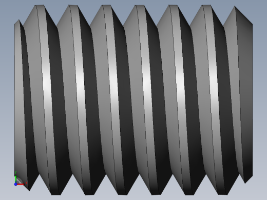 DIN 913-ISO 4026 固定螺钉-M4 L=5.SLDPRT前视缩略图