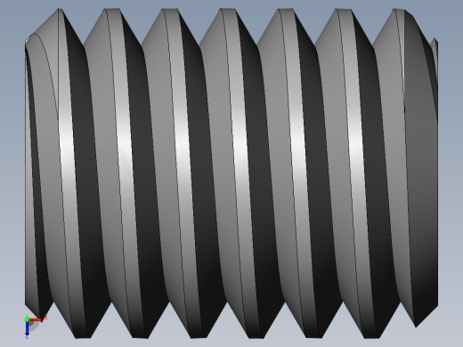 DIN 913-ISO 4026 固定螺钉-M4 L=5.SLDPRT俯视缩略图