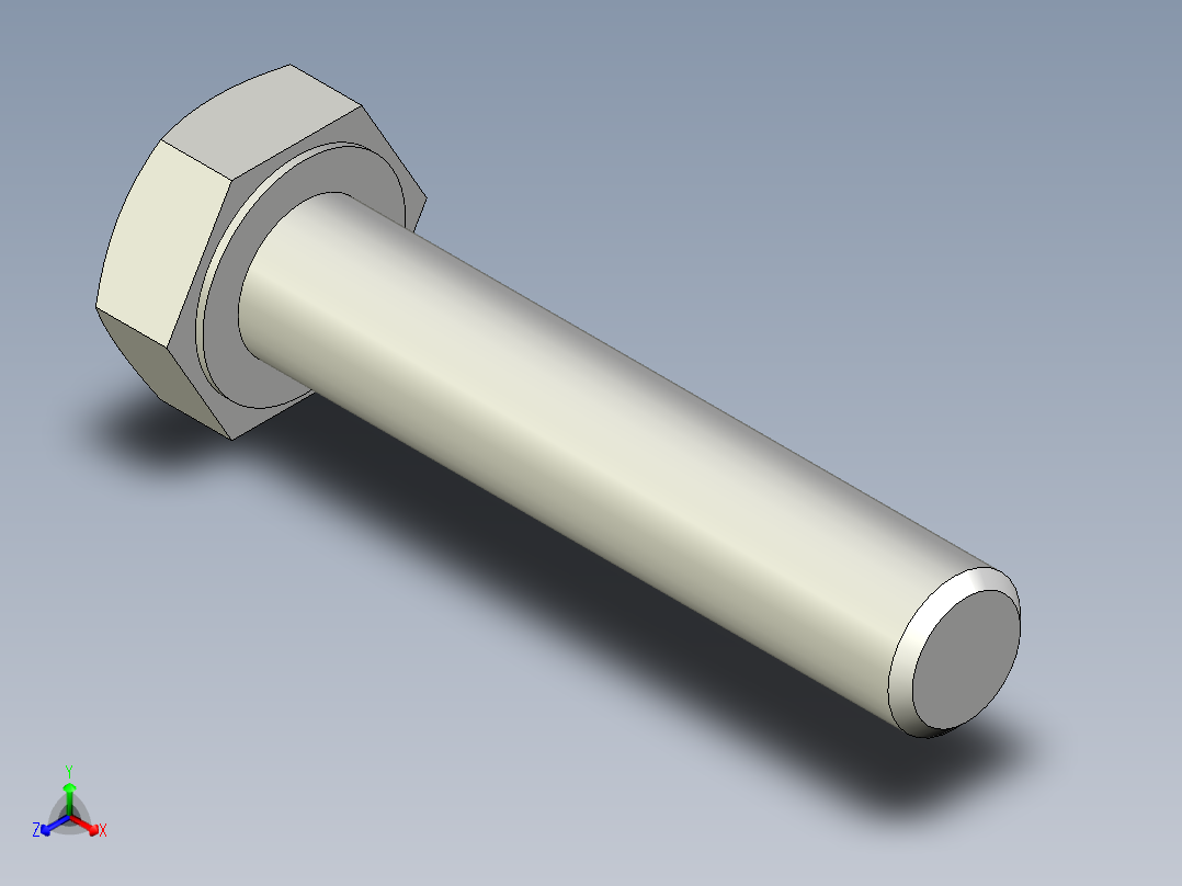 螺栓德国工业标准933 - M6，M8，M10，M12，M14，M16