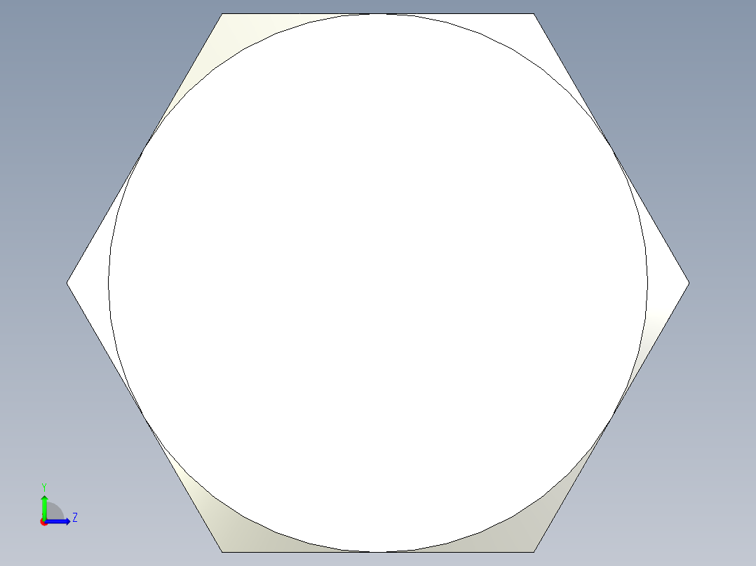 螺栓德国工业标准933 - M6，M8，M10，M12，M14，M16左视图