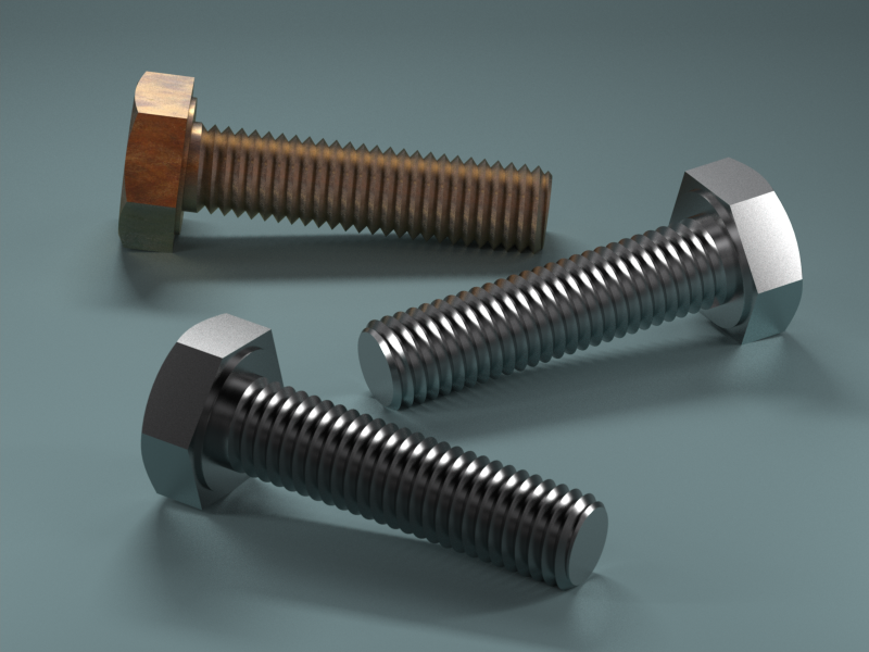 螺栓德国工业标准933 - M6，M8，M10，M12，M14，M16