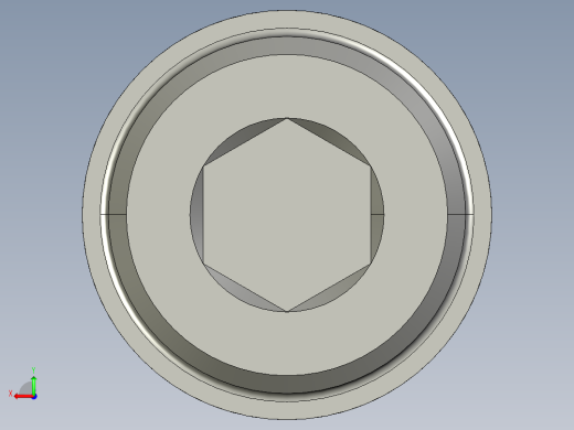 锯齿状法兰头螺钉-Serrated-Flange Socket Head Screws M10 x 1.5 mm Thread 20 mm Long后视缩略图