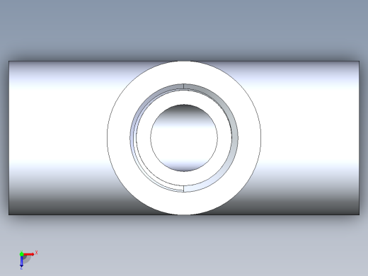 聚氯乙烯配件03-Sch80_Tee_SxSxFPT_802-005_0.5in俯视缩略图