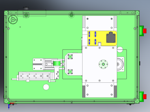 阀体自动装压力表俯视缩略图