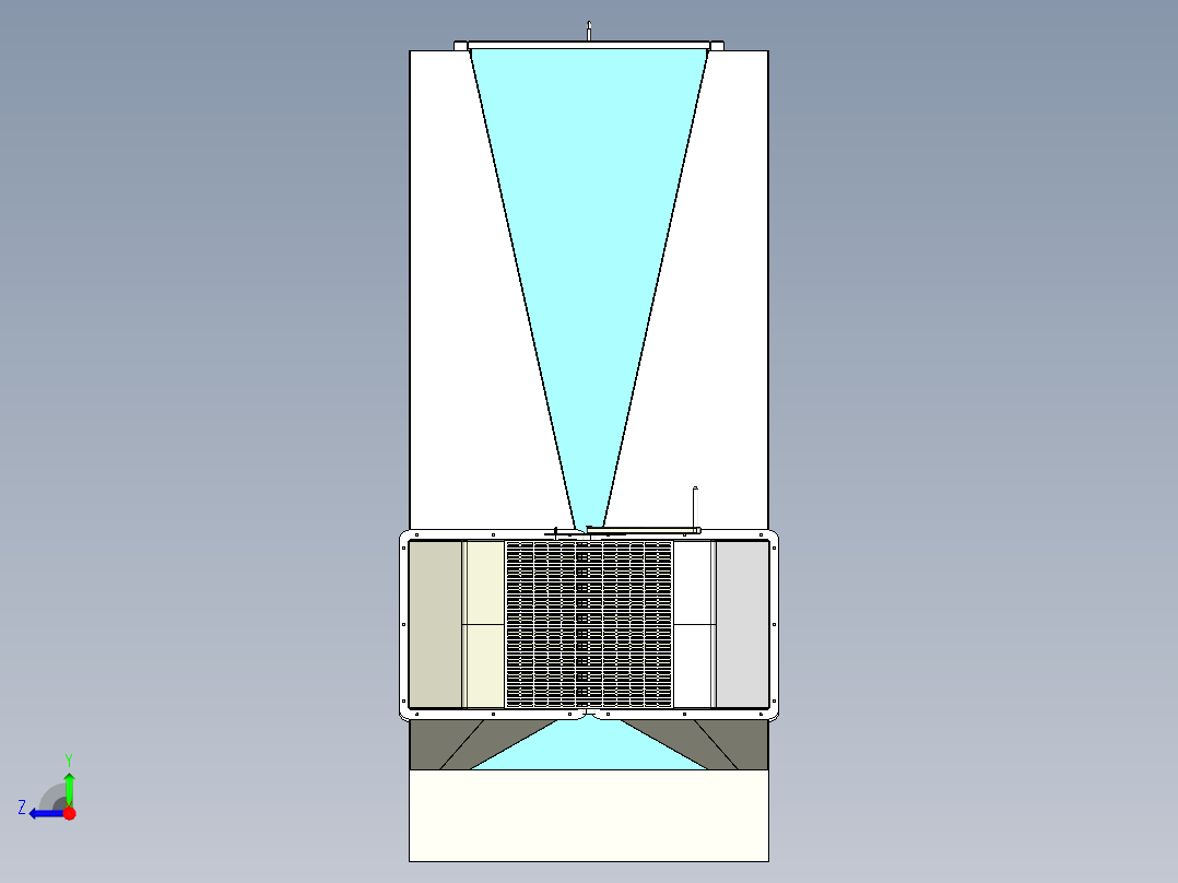 静态干燥机右视图