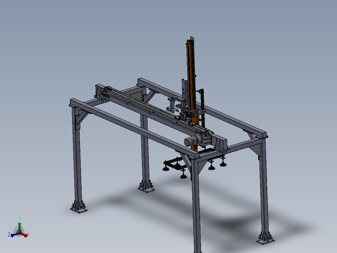 G885 吸吊式衔架移载机械手