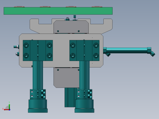 底部移载机构后视缩略图