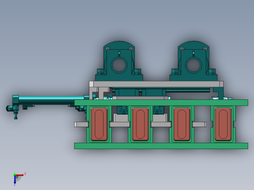 底部移载机构俯视缩略图
