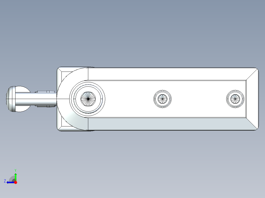 型材-BR 40 SUPPORTING ARM JOINT 3842532206右视图