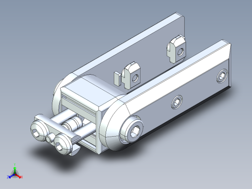 型材-BR 40 SUPPORTING ARM JOINT 3842532206正等轴测缩略图