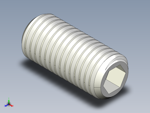 DIN 913-ISO 4026 固定螺钉-M18 L=40.STEP