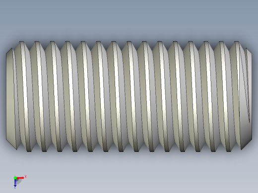 DIN 913-ISO 4026 固定螺钉-M18 L=40.STEP俯视缩略图