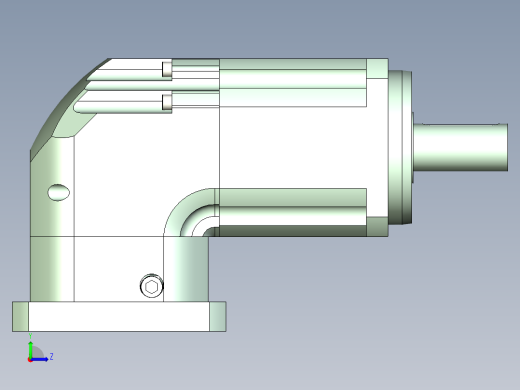 直齿ZPLX142-L2 35-114.3-200-M12.stp左视缩略图