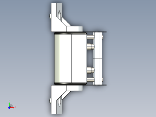 型材-BR 40X80 SWIVEL BEARING 3842532209前视缩略图