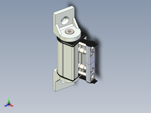 型材-BR 40X80 SWIVEL BEARING 3842532209正等轴测缩略图