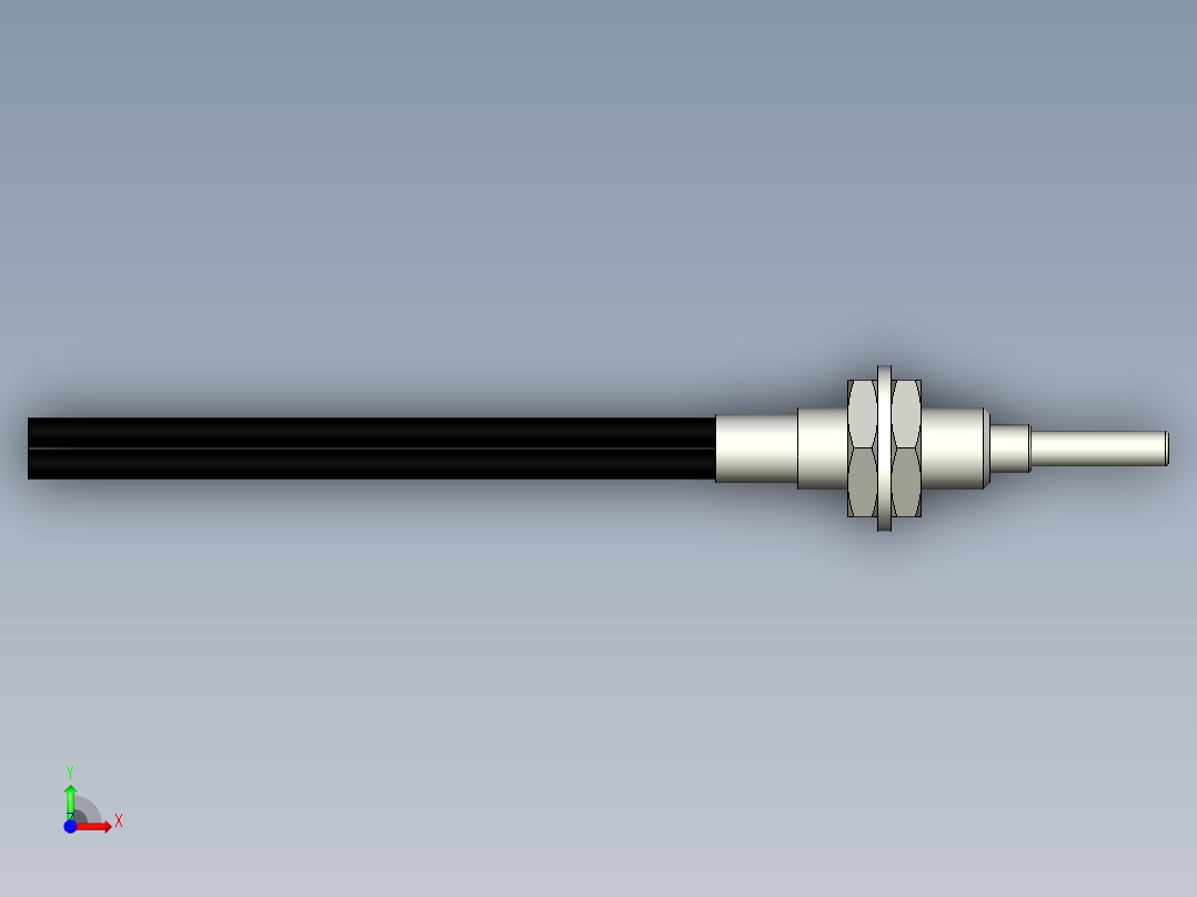 光纤元件漫反射型FR-D610-I前视图
