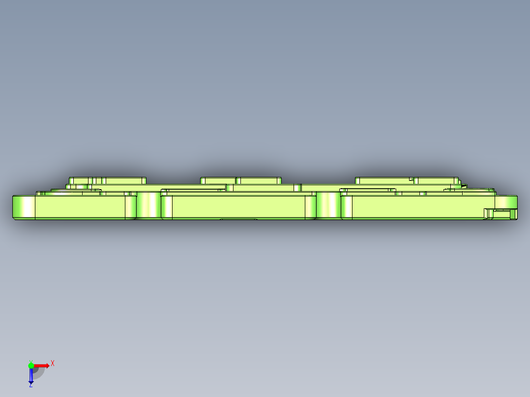 WIFI YB-02W俯视图