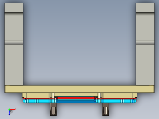 X1-D-笔记本CNC工装夹具三维模型WWAN-CNC1铣脚垫槽&amp;倒角-20200808俯视缩略图