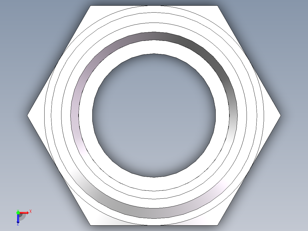 英制管螺纹ED密封、1CB-30-12WD俯视图