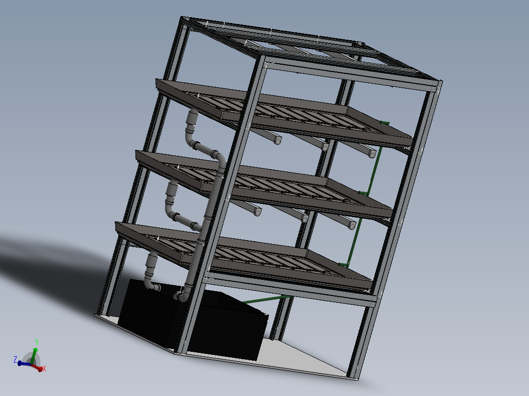 A3004256-无土栽培系统主视图