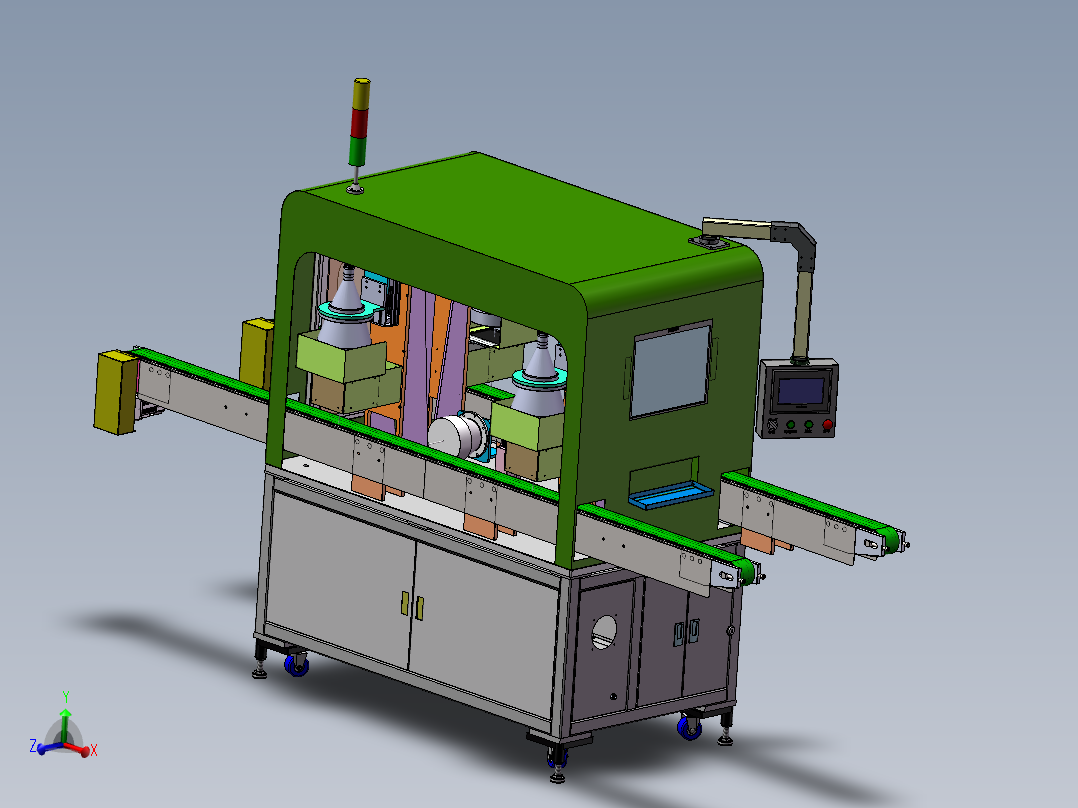 自动对接上下料双工位检测设备