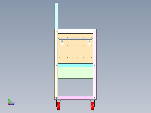 工具推车左视缩略图