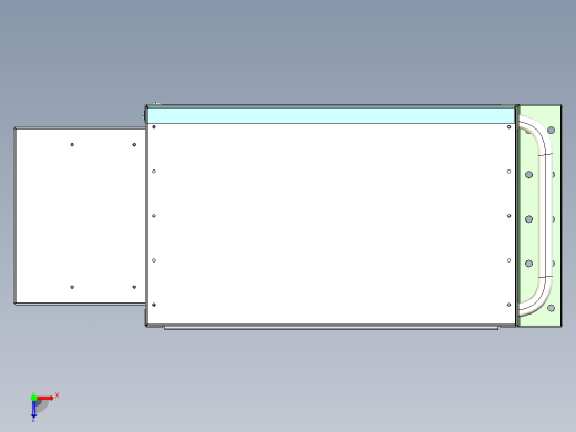工具推车俯视缩略图