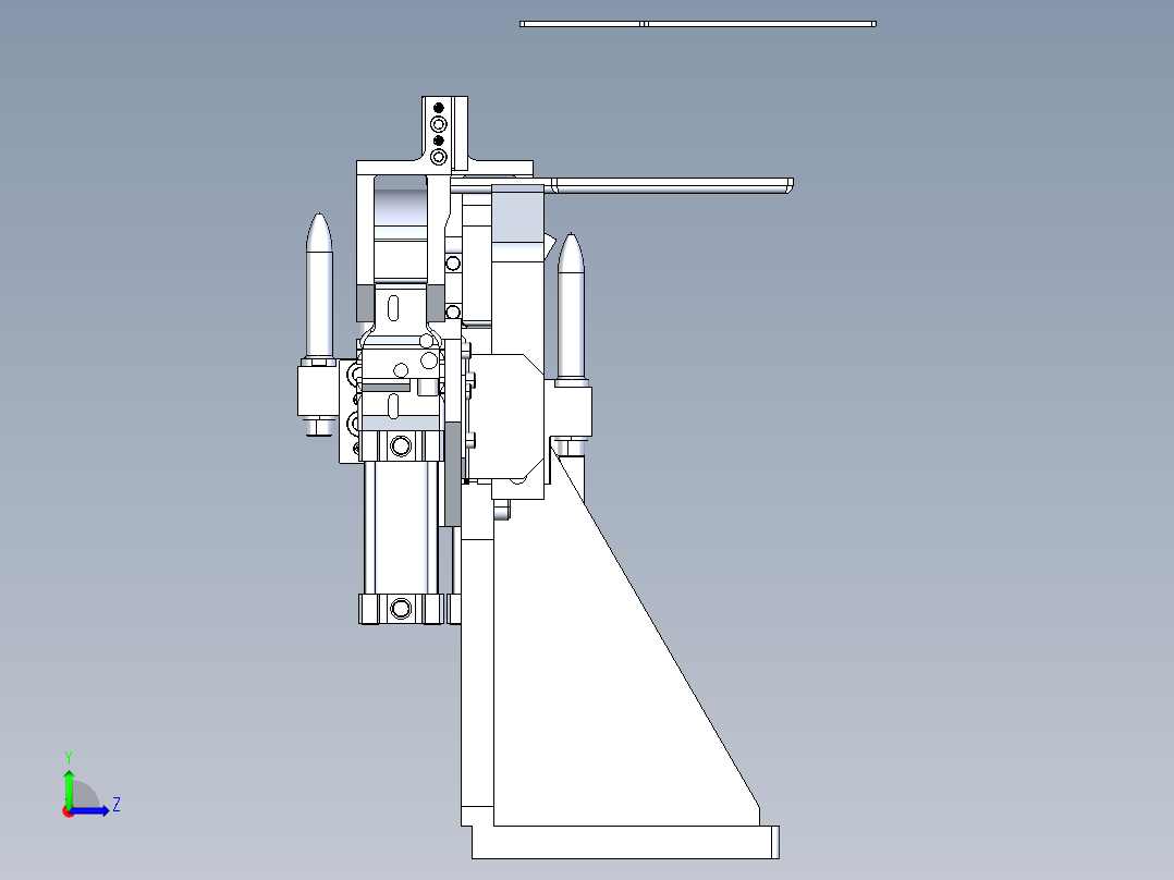 A0003094-NAAMS 焊接夹具左视图
