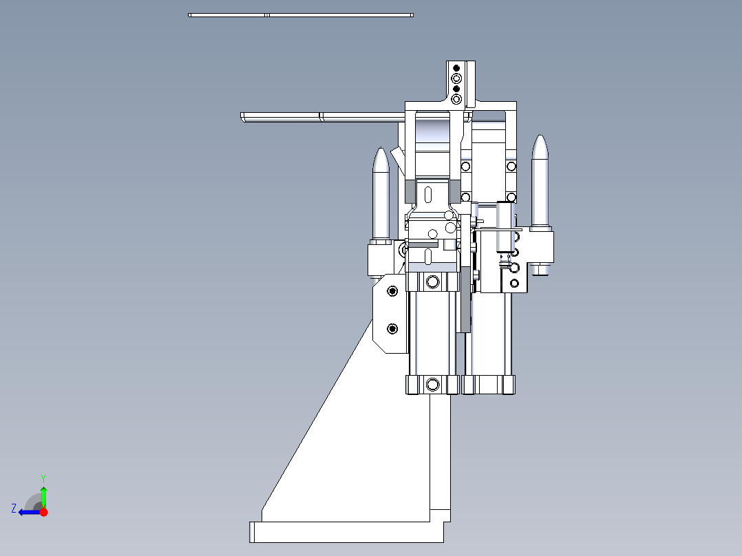 A0003094-NAAMS 焊接夹具右视图