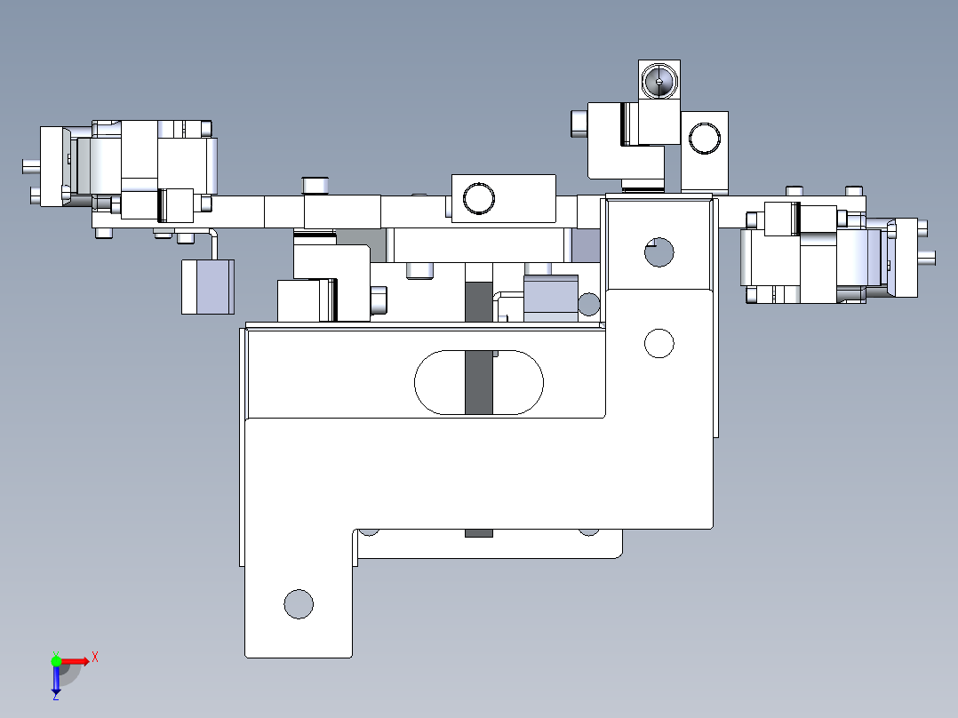 A0003094-NAAMS 焊接夹具俯视图